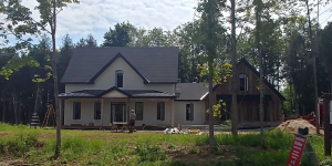 Flint Hill Model Home Getting Close